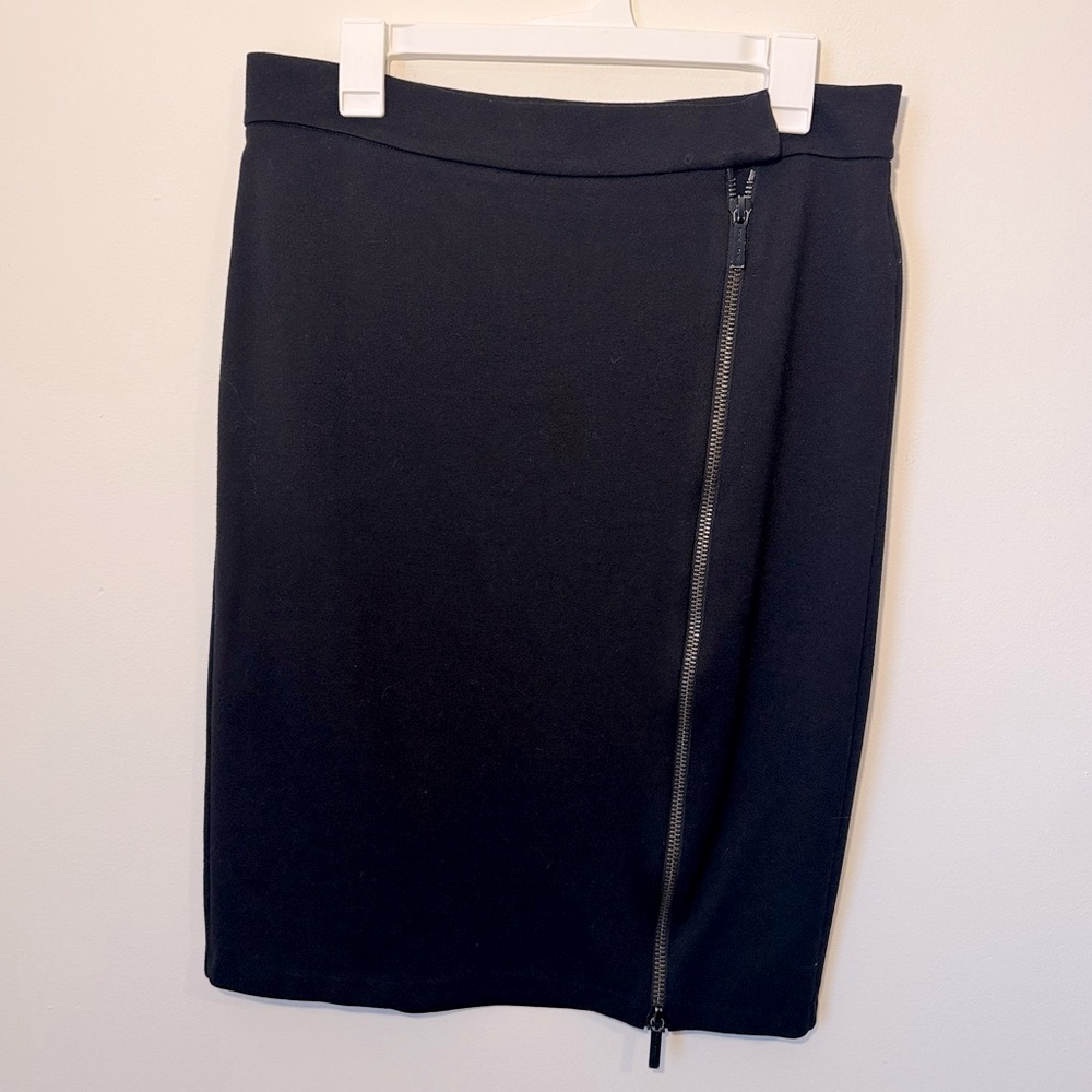 Michael Michael Kors Skirt fill front side zip black size 12